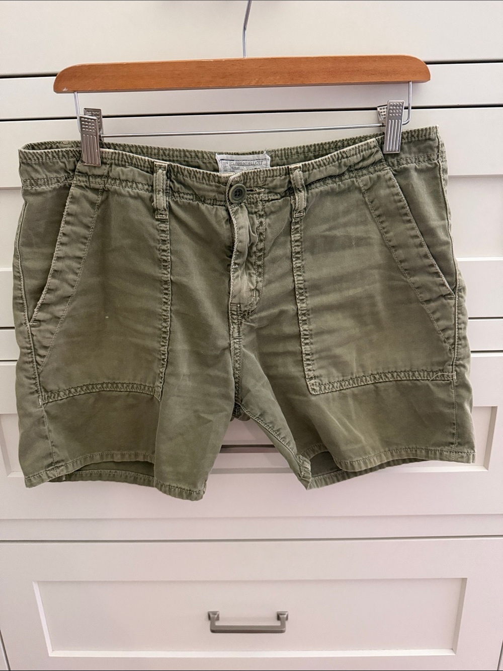 Current/Elliot Army Green Shorts 27 0